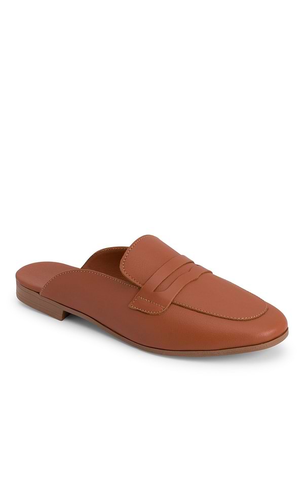 Ladies House Of Bruar Leather Snaffle Slip On