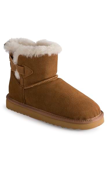 Ladies Back Strap Boot