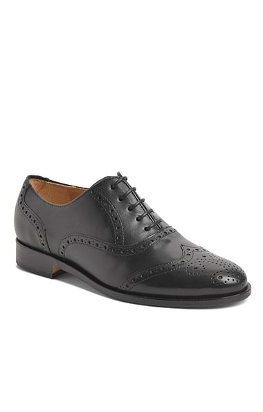 Ladies Country Leather Brogue