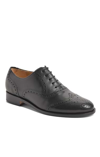 Ladies Country Leather Brogue