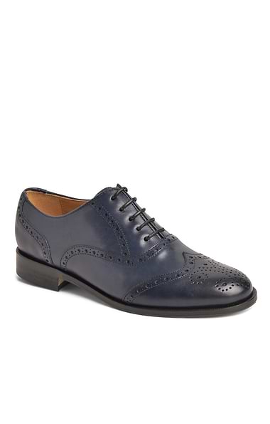 Ladies Country Leather Brogue