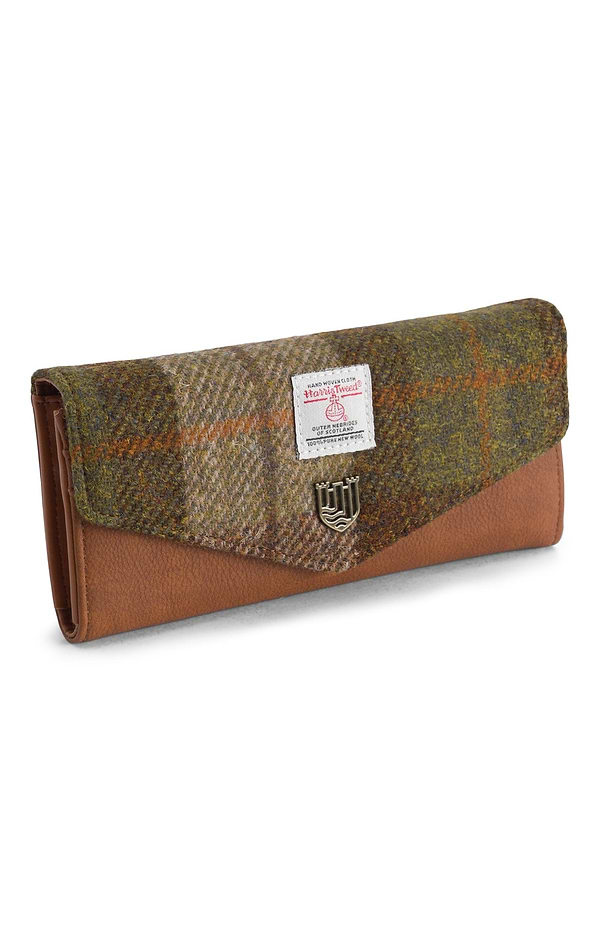 Ladies Islander Large Harris Tweed® Purse