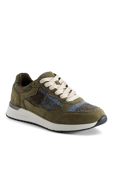 Ladies Islander Harris Tweed® Rosie Trainers