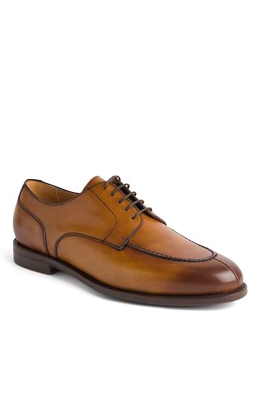 Men's Lace Up Leather Rim Shoe