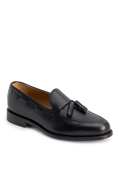 Men's Leather Rim Tassel Loafer
