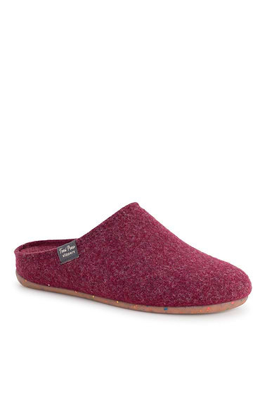 Ladies Felt Mule Slippers