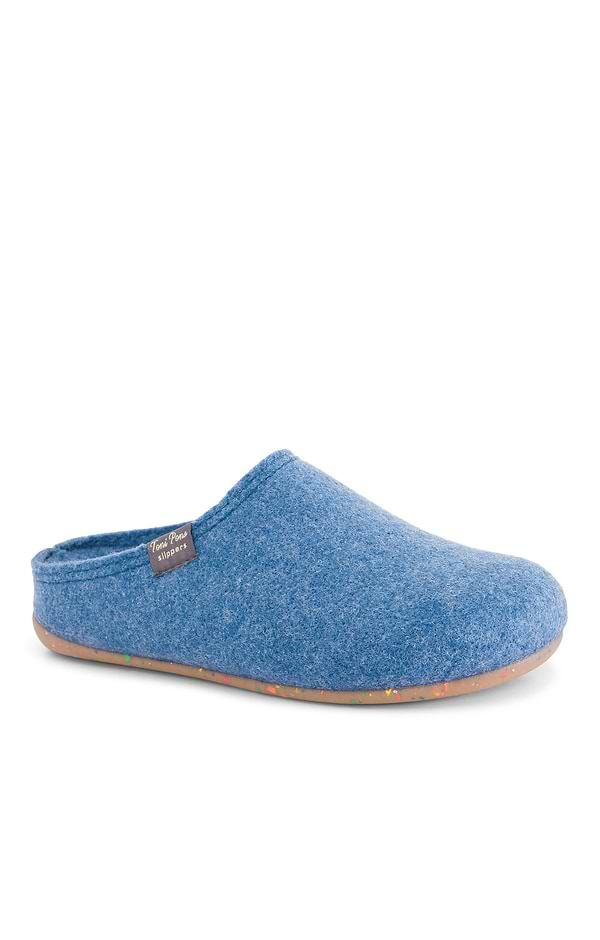 Ladies Felt Mule Slippers