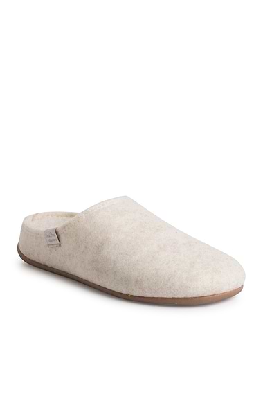 Ladies Felt Mule Slippers