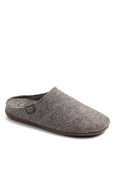 Ladies Felt Mule Slippers