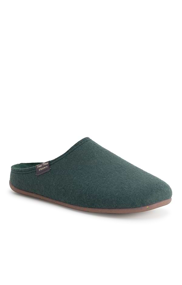 Ladies Felt Mule Slippers