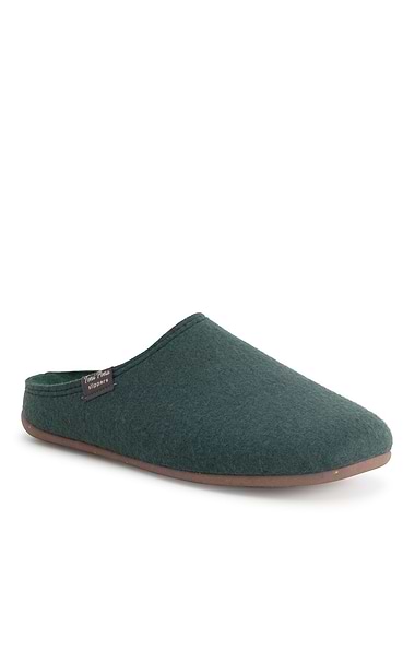 Ladies Felt Mule Slippers