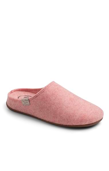 Ladies Felt Mule Slippers