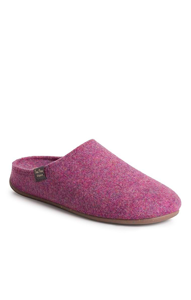 Ladies Felt Mule Slippers