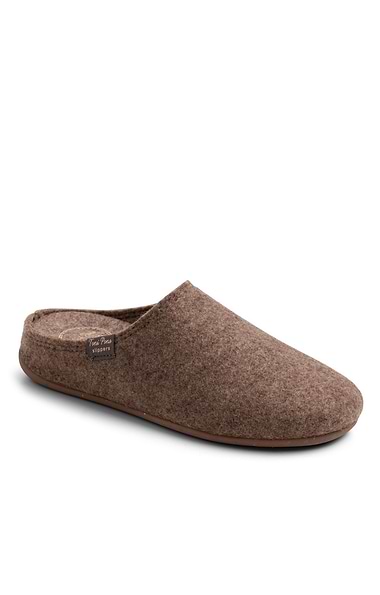 Ladies Felt Mule Slippers