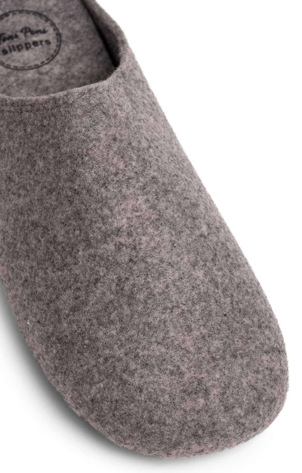 The Slipper Company Rowan Mens Grey Mule Shop | Hots