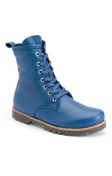 Ladies Tall Lace-Up Leather Boots