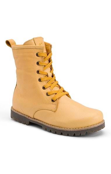 Ladies Tall Lace-Up Leather Boots