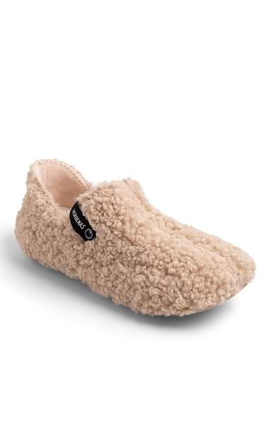 Ladies Curly Slipper