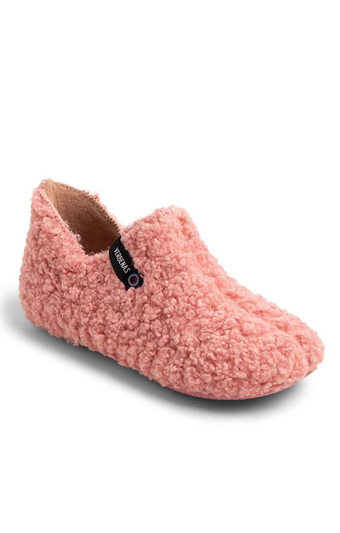 Ladies Curly Slipper
