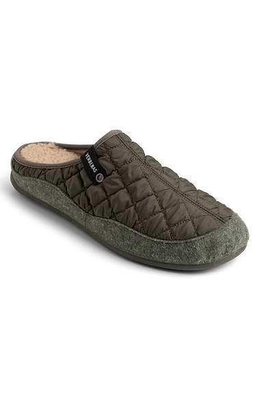 Men's Quilt Mule Slippers