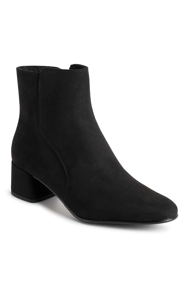 Ladies Marco Tozzi Suede Ankle Boots