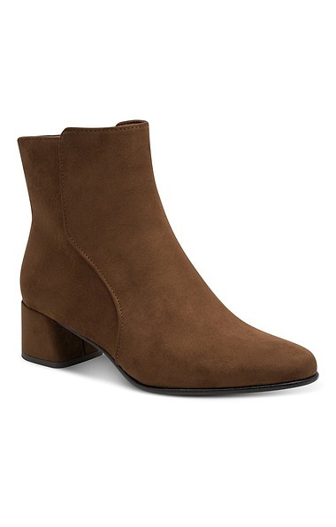 Ladies Marco Tozzi Suede Ankle Boots