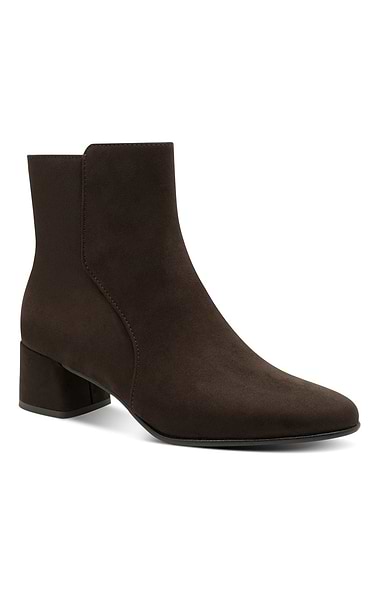 Ladies Marco Tozzi Suede Ankle Boots