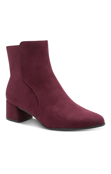 Ladies Marco Tozzi Suede Ankle Boots