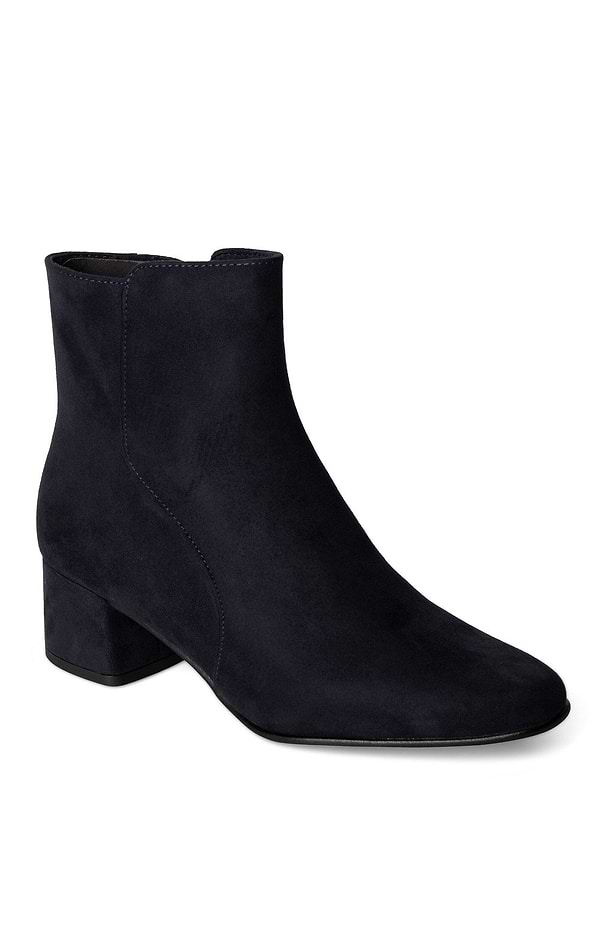 Ladies Marco Tozzi Suede Ankle Boots