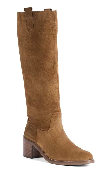 Ladies Tall Block Heel Boots