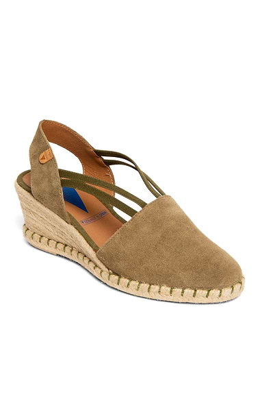 Ladies Maika Suede Espadrille