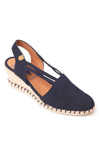 Ladies Maika Suede Espadrille