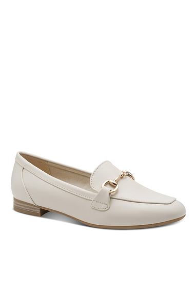 Ladies Marco Tozzi Leather Look Snaffle Loafers