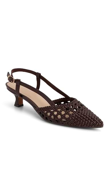 Ladies Marco Tozzi Basket Weave Sling Back Sandal