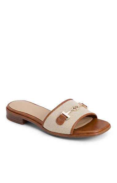 Ladies Marco Tozzi Canvas Gladiator Slip On