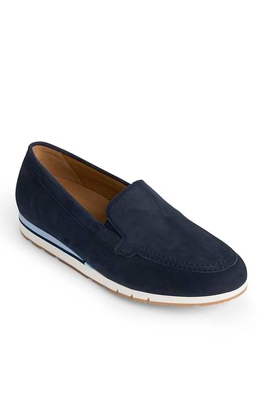 Ladies Gabor Britney Nubuck Moccasins