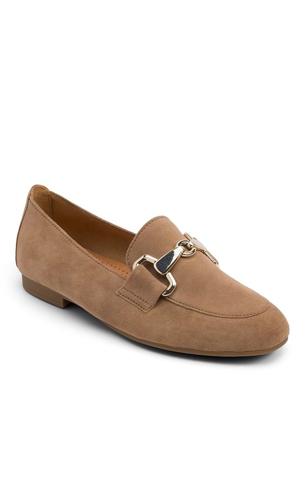 Ladies Gabor Jangle Gold Chain Loafer