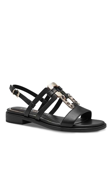 Ladies Marco Tozzi Square Links Sandals