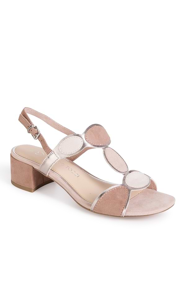 Ladies Marco Tozzi Spotlight Block Heel Sandals
