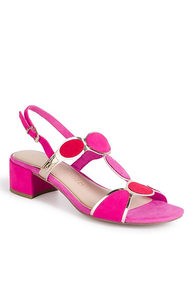 Ladies Marco Tozzi Spotlight Block Heel Sandals
