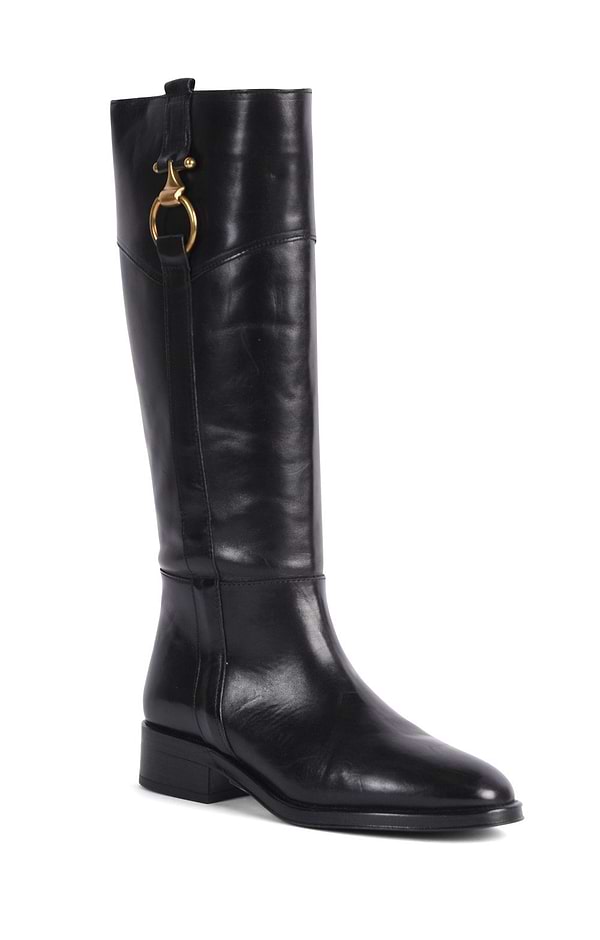 Ladies Tall Boot with Buckle