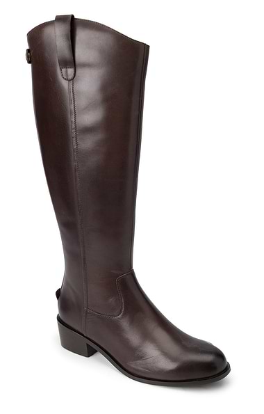 Ladies Classic Leather Long Boot