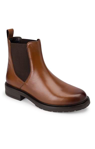 Ladies Country Leather Chelsea Boot