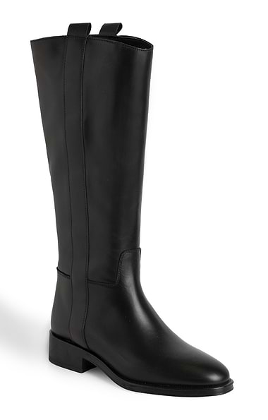 Ladies Classic Knee-High Leather Boots