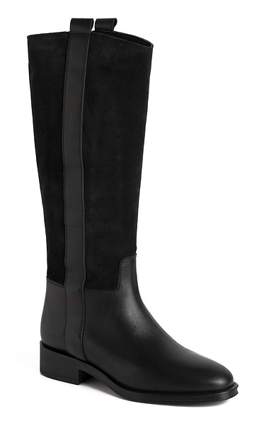 Ladies Classic Leather & Suede Boots