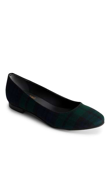 Ladies House of Bruar Tartan Pumps