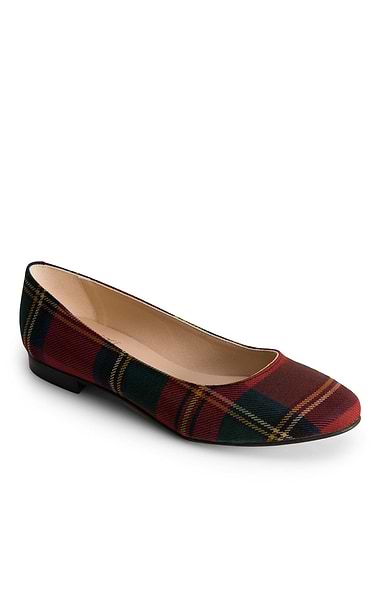 Ladies House of Bruar Tartan Pumps