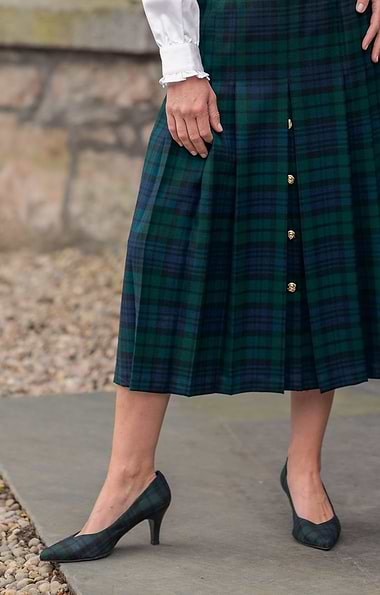 Tartan High Heels