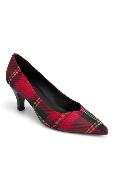 Tartan High Heels