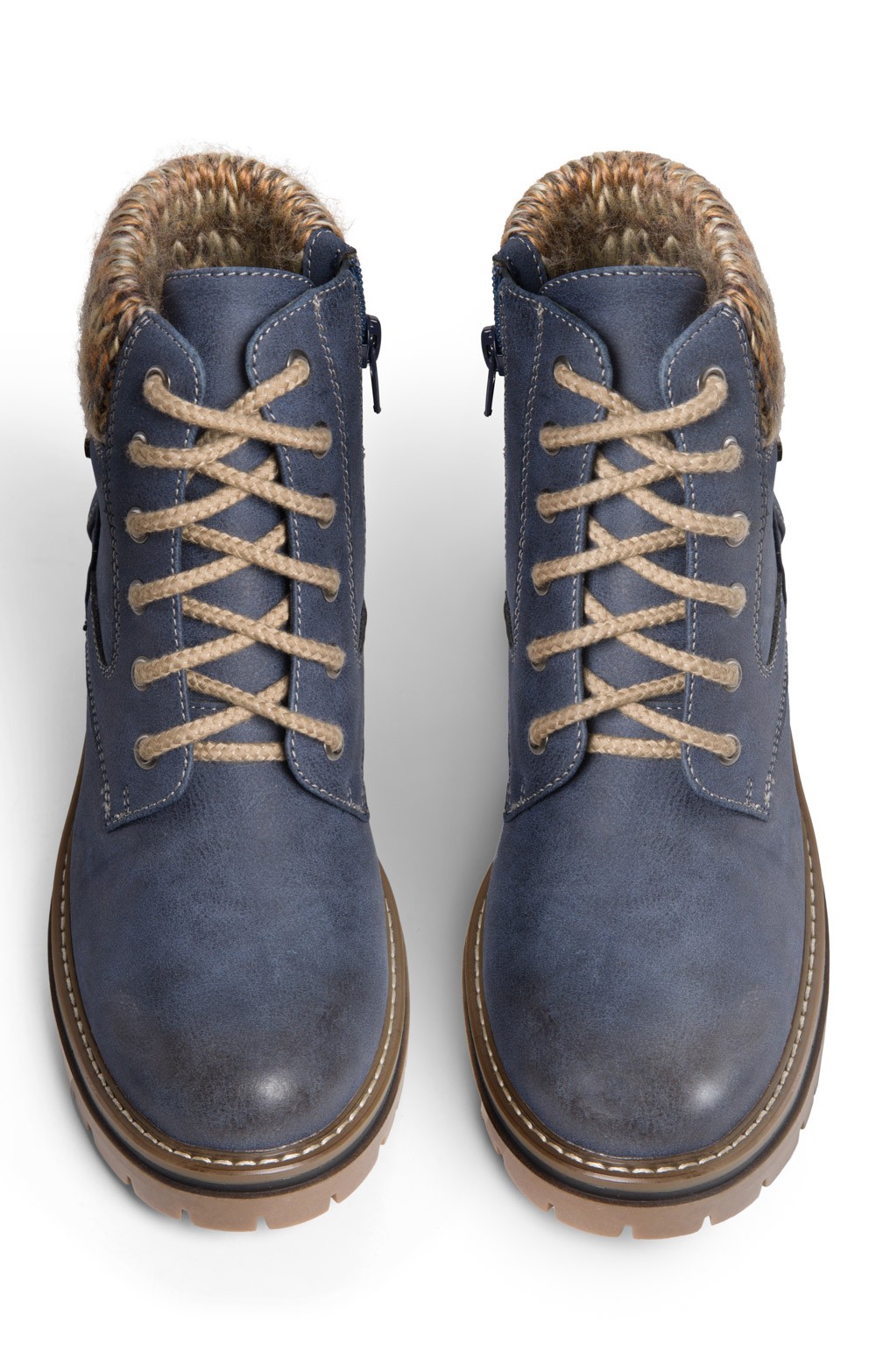 Comfy Moda Women's Tall Snow Winter Boots | Suede Leather | Fur Lined Lace Up Warsaw